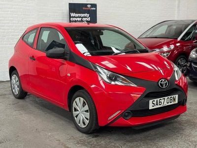 Red Used 2017 Toyota Aygo Hatchback | £3,995 (Good price)