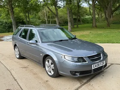 Usado Saab 9-5 150 HP (110 kW) 2008 Cinzento Carrinha