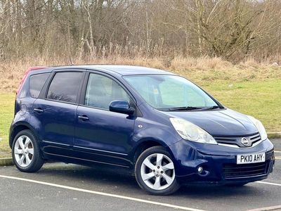 Used Nissan Note Tekna 90 HP (66 kW) 2010 Blue Hatchback