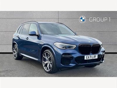 Blue Used 2022 BMW X5 M Sport SUV | £43,995