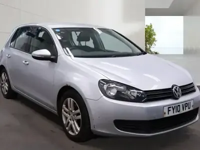 Used VW Golf VI SE 140 HP (102 kW) 2010 Silver Hatchback