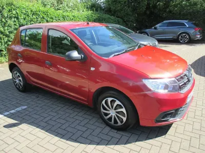 Used Dacia Sandero Ambiance 2017 Red Hatchback
