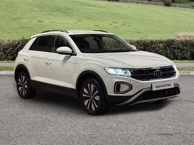 White Used 2024 VW T-Roc Match SUV | £20,890 (Fair price)
