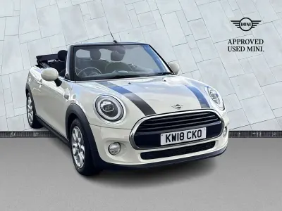 Used Mini Cooper Cabriolet 2018 White Cabriolet