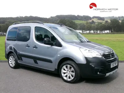Used Peugeot Partner Tepee Outdoor 120 HP (88 kW) 2017 Grey MPV