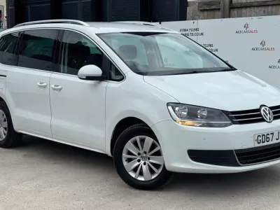Used VW Sharan SE 150 HP (110 kW) 2018 White MPV