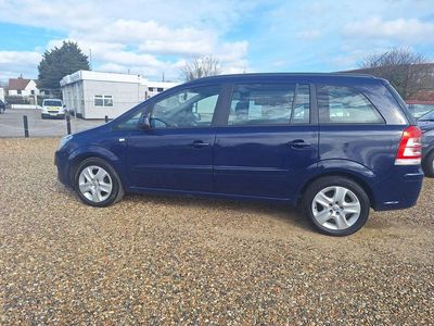 Used Vauxhall Zafira 2014 Blue MPV