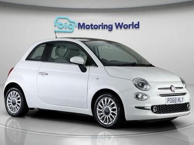 Used Fiat 500 Lounge 69 HP (50 kW) 2018 White Hatchback