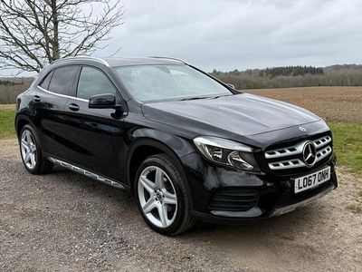Used Mercedes GLA200 AMG line 136 HP (100 kW) 2017 Black SUV