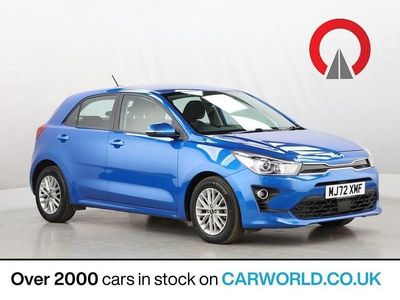 Blue Used 2022 Kia Rio Hatchback | £14,705 (Fair price)