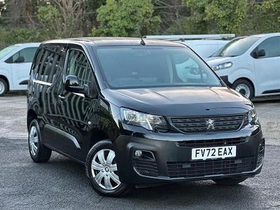 Black Used 2022 Peugeot Partner Premium MPV | £12,990 (Fair price)