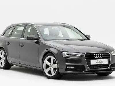 Begagnad Audi A4 S-Line 2013 Grå Kombi