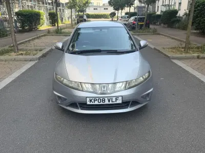 Used Honda Civic SE 2008 Silver Hatchback