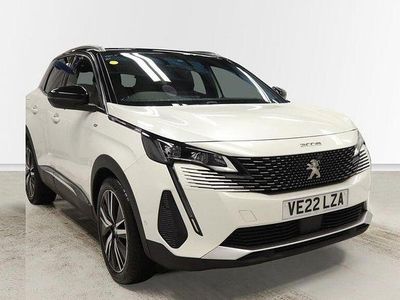 White Used 2022 Peugeot 3008 Premium Hatchback | £14,990 (Fair price)