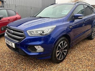 Blue Used 2018 Ford Kuga ST-Line SUV | £6,995 (Good price)