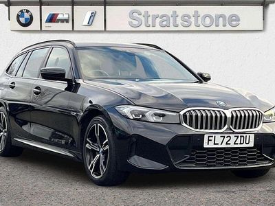 Used BMW 330e M Sport 288 HP (211 kW) 2022 Black Estate