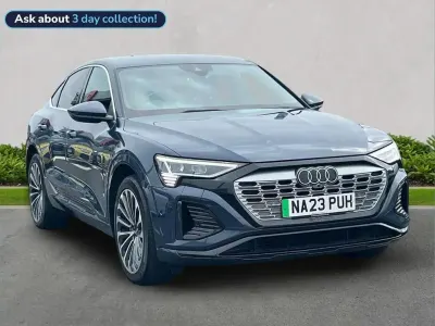 Used Audi Q8 e-tron S-Line 300 kW (408 HP) 2023 Blue SUV