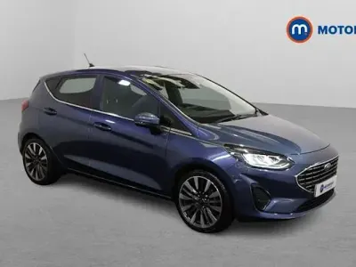 Usado Ford Fiesta Titanium X 125 HP (91 kW) 2021 Azul Citadino