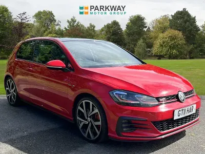 Used VW Golf VII GTI 245 HP (180 kW) 2018 Red Hatchback
