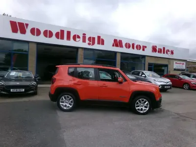 Used Jeep Renegade Longitude 110 HP (80 kW) 2016 Orange SUV