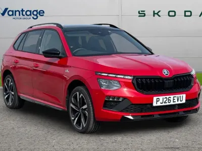 Used Skoda Kamiq Monte Carlo 147 HP (108 kW) 2026 Red SUV