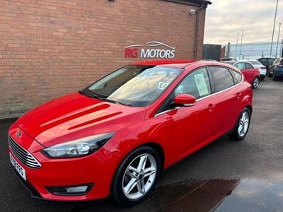 Red Used 2018 Ford Focus Zetec Hatchback | £4,995 (Good price)