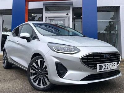 Silver Used 2022 Ford Fiesta Titanium Hatchback | £17,995 (Expensive)