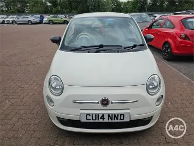 Used Fiat 500 Pop 69 HP (50 kW) 2014 White Hatchback