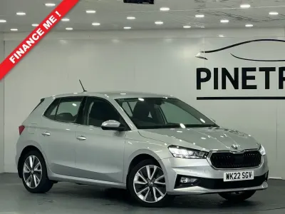 Used Skoda Fabia SE L 110 HP (80 kW) 2022 Silver Hatchback