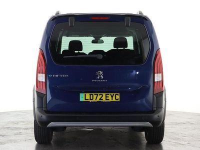 Used Peugeot e-Rifter Allure Premium 93 kW (127 HP) 2022 Blue MPV