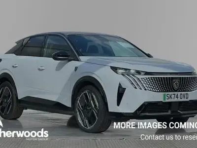 Used Peugeot e-3008 GTi 156 kW (213 HP) 2024 White SUV
