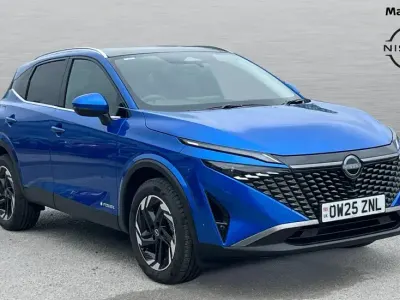 Used Nissan Qashqai N-Connecta 190 HP (139 kW) 2025 Blue SUV