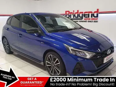 Used Hyundai i20 N Line 2022 Blue Hatchback