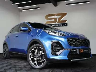 Used Kia Sportage GT-Line 136 HP (100 kW) 2020 Blue SUV