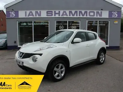 Used Nissan Juke Visia 94 HP (69 kW) 2013 White SUV