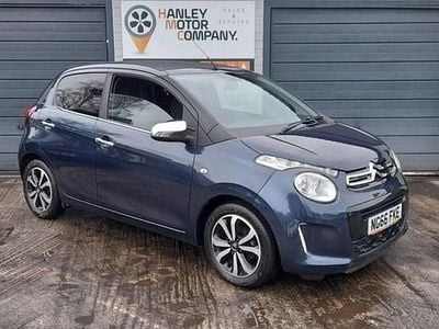 Used Citroën C1 Flair 68 HP (50 kW) 2017 Blue Hatchback