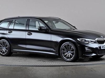 Used BMW 330e M Sport 292 HP (214 kW) 2022 Black Estate
