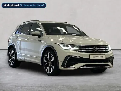 Used VW Tiguan R-line 150 HP (110 kW) 2023 White SUV