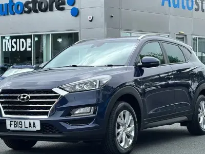 Used Hyundai Tucson SE 132 HP (97 kW) 2019 Blue SUV
