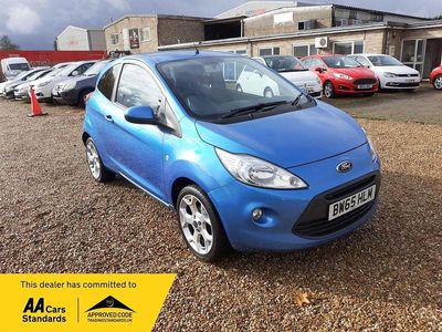 Blue Used 2016 Ford Ka Zetec Hatchback | £4,895 (Fair price)