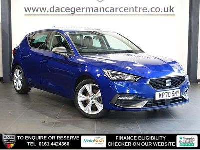 Used Seat Leon FR 110 HP (80 kW) 2020 Blue Hatchback
