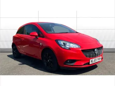Used Vauxhall Corsa 73 HP (53 kW) 2019 Red Hatchback