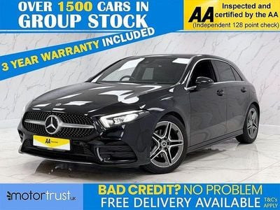 Used Mercedes A200 AMG line 163 HP (119 kW) 2019 Black Hatchback