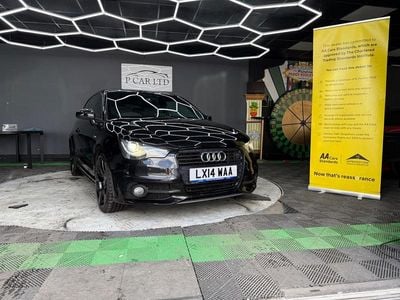 Begagnad Audi A1 Black Edition 140 HK (102 kW) 2014 Svart Halvkombi