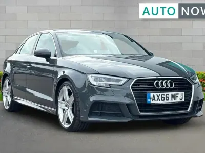 Usado Audi A3 S-Line 187 HP (137 kW) 2017 Cinzento Sedan