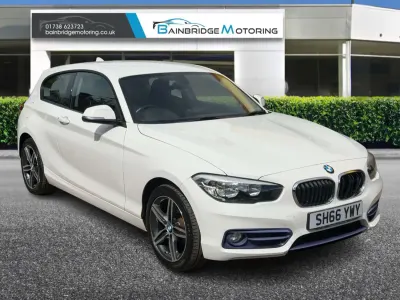 Usado BMW 116 Sport Line 2016 Blanco Utilitario