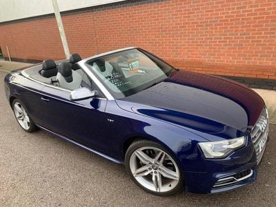 Used Audi A5 Cabriolet 272 HP (200 kW) 2014 Blue Cabriolet