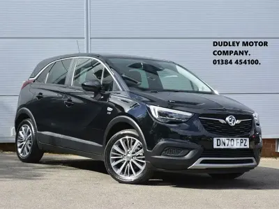 Used Vauxhall Crossland X S 110 HP (80 kW) 2020 Black SUV
