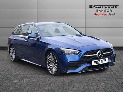 Used Mercedes C220 AMG Line Premium 2022 Blue Estate