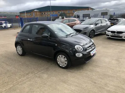 Używany Fiat 500 Pop 69 KM (50 kW) 2015 Czarny Hatchback